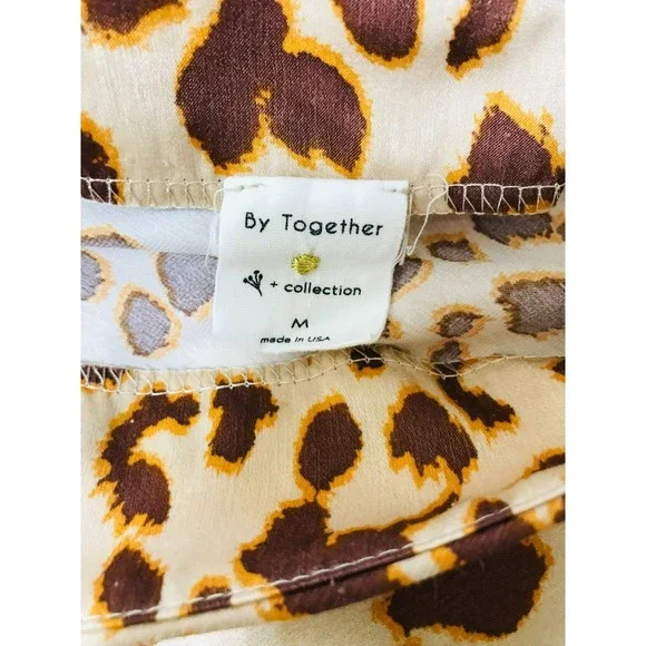 By Together Women's Animal Print Skirt, Size M - Picture 4 of 4